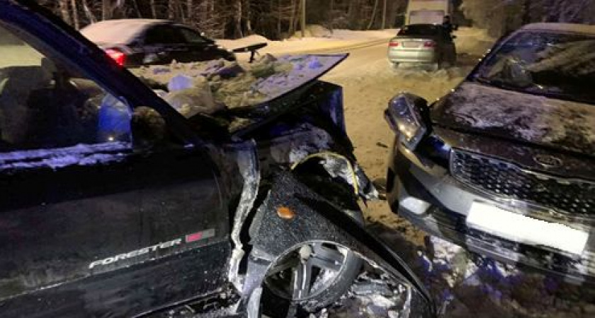 В новогодние каникулы в ДТП во Владимирской области погибли 5 человек