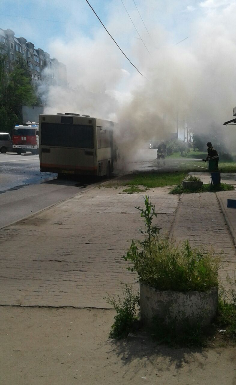 Стали известны подробности пожара в автобусе в Добром