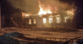 Пожар уничтожил большой частный дом в Гороховецком районе 