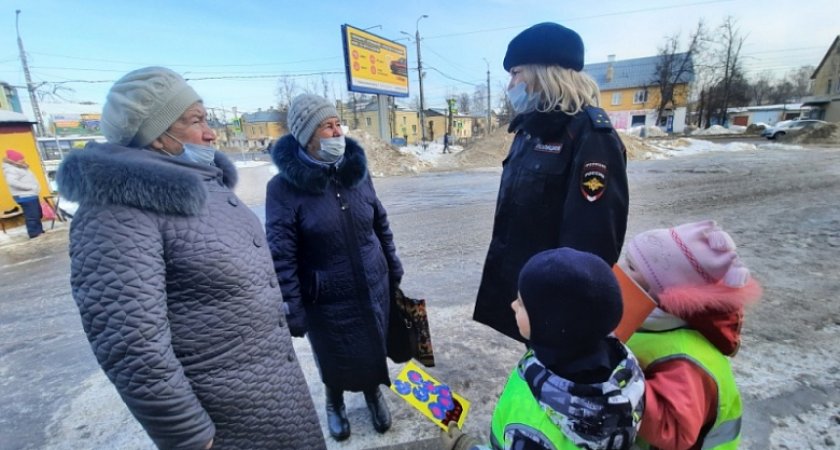 Во Владимирской области воспитанники детских садов поздравили женщин с 8 марта