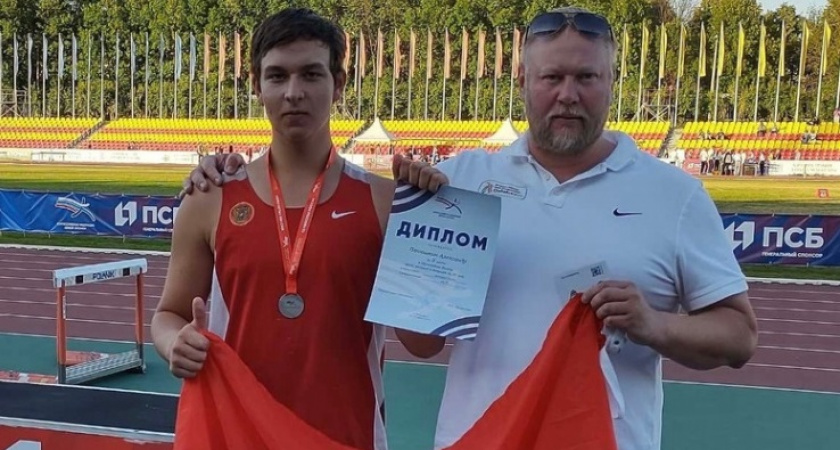 Юный владимирский легкоатлет на Первенстве России завоевал "серебро"