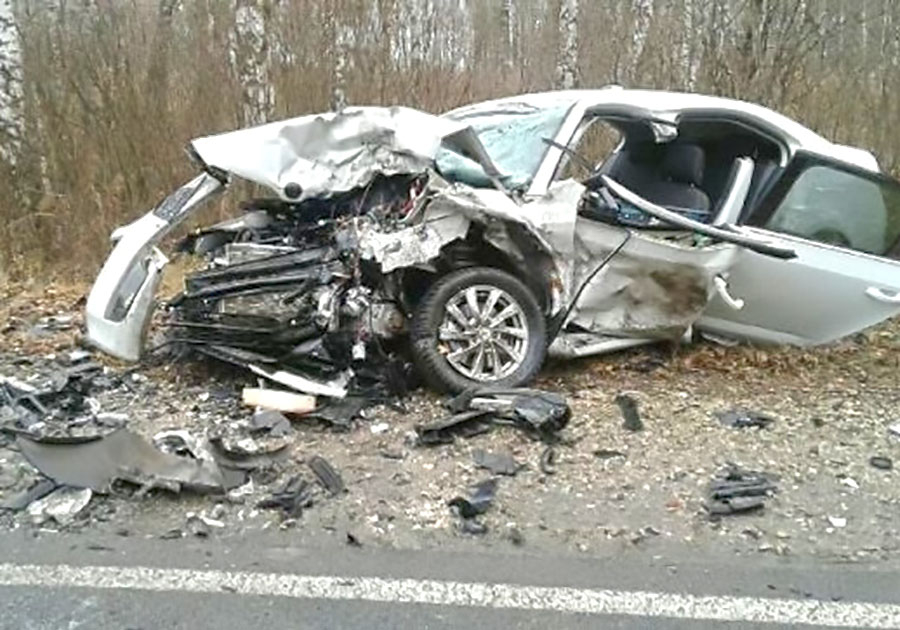 В аварии в Петушинском районе погиб водитель и 3 пассажира в больнице
