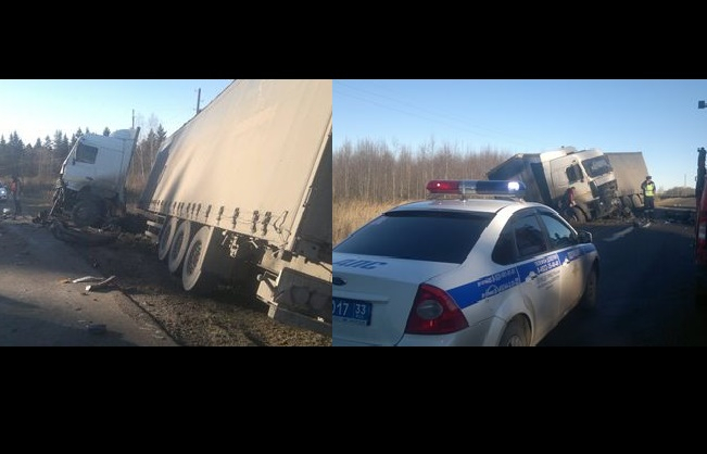 Шокирующее ДТП под Александровом: водитель легковушки погиб на месте