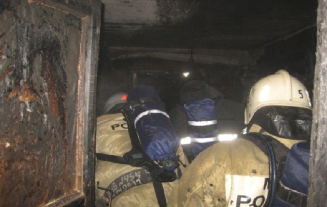 Ночью во Владимире случился пожар в жилом доме