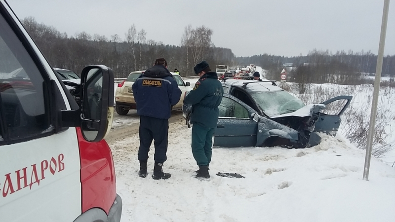 Две крупных аварии произошло во Владимирской области за день (фото)