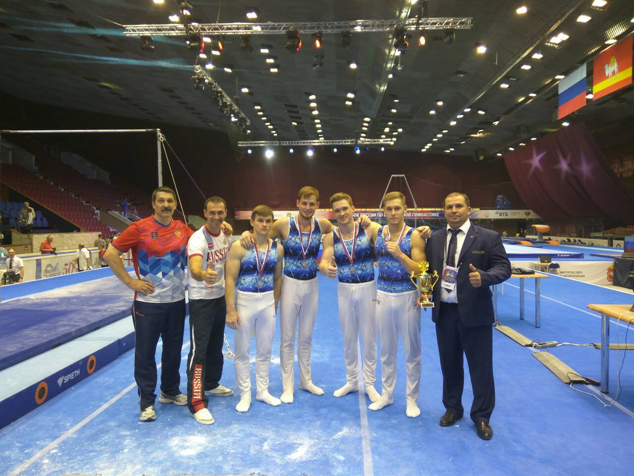 Владимирские гимнасты завоевали семь медалей на Кубке России