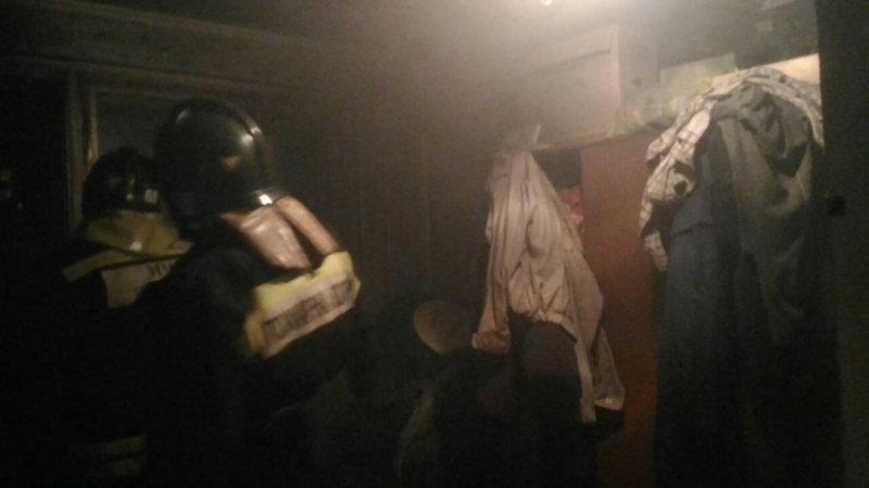 Ночью в Киржаче сотрудники МЧС спасли человека от смерти в огне