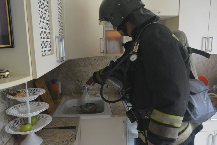 Ковровская пенсионерка устроила пожар за завтраком