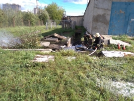 В Коврове произошел пожар на электроподстанции