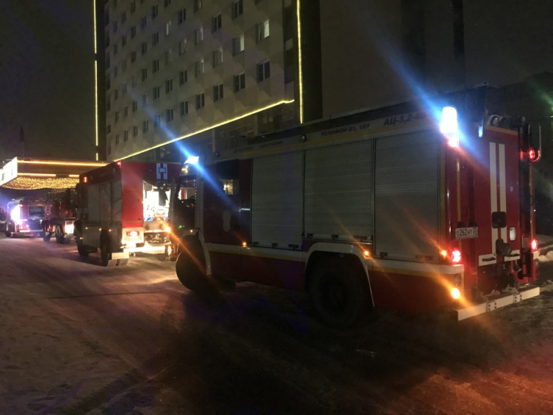 Пожар во Владимире: из популярной гостиницы эвакуировали 70 человек