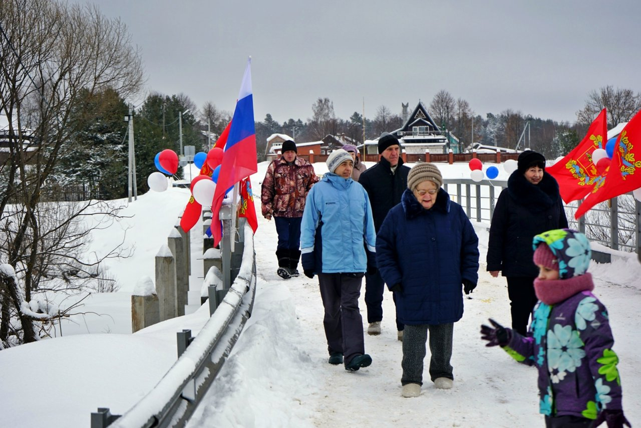 Во Владимирской области торжественно открыли отремонтированный мост