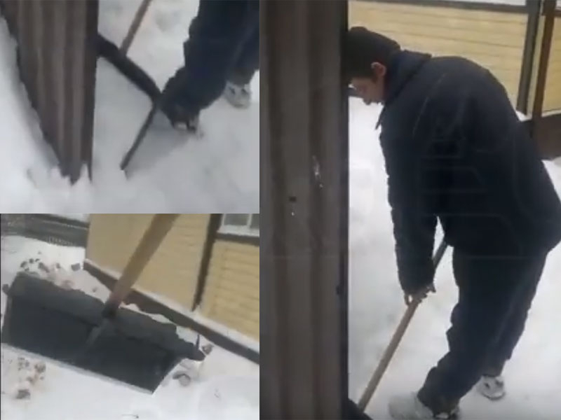 Под Владимиром инвалида заставили чистить снег на даче директора интерната