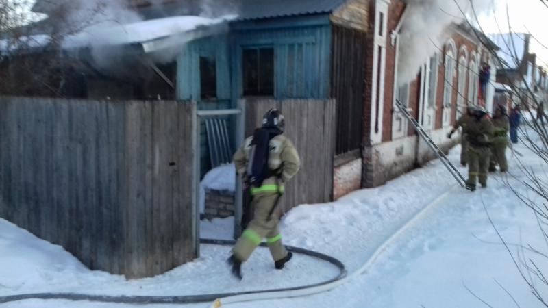 Во Владимирской области мужчина сгорел в собственном доме