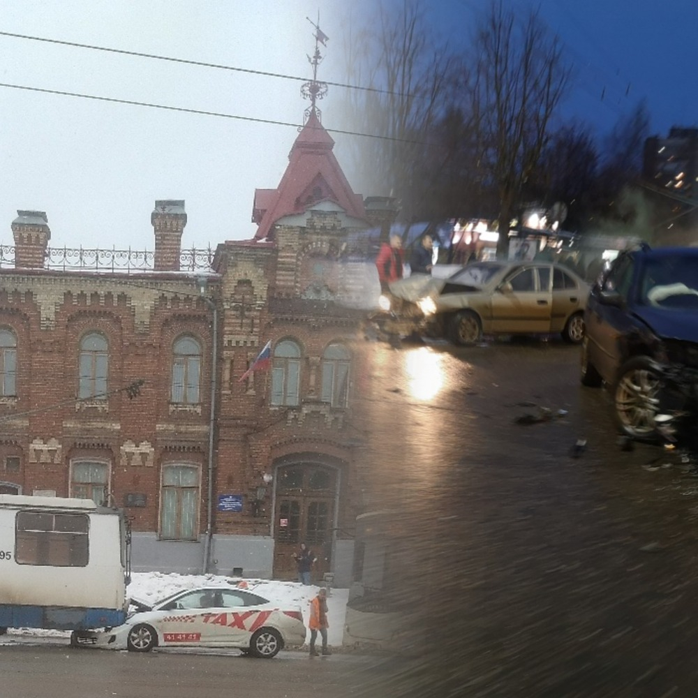 ДТП во Владимире: столкнулись два легковых авто