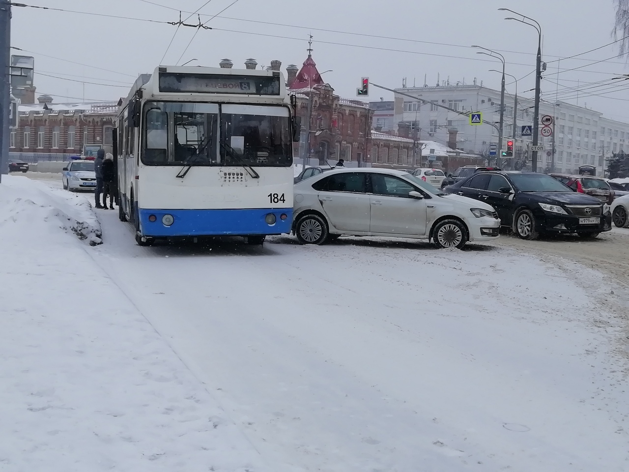 За сутки во Владимире произошло множество аварий