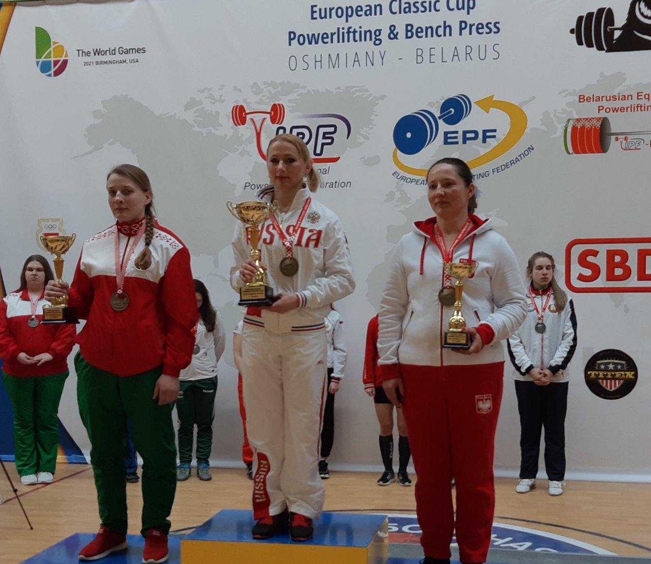 Владимирские спортсменки взяли 3 "золота" на Кубке Европы по пауэрлифтингу