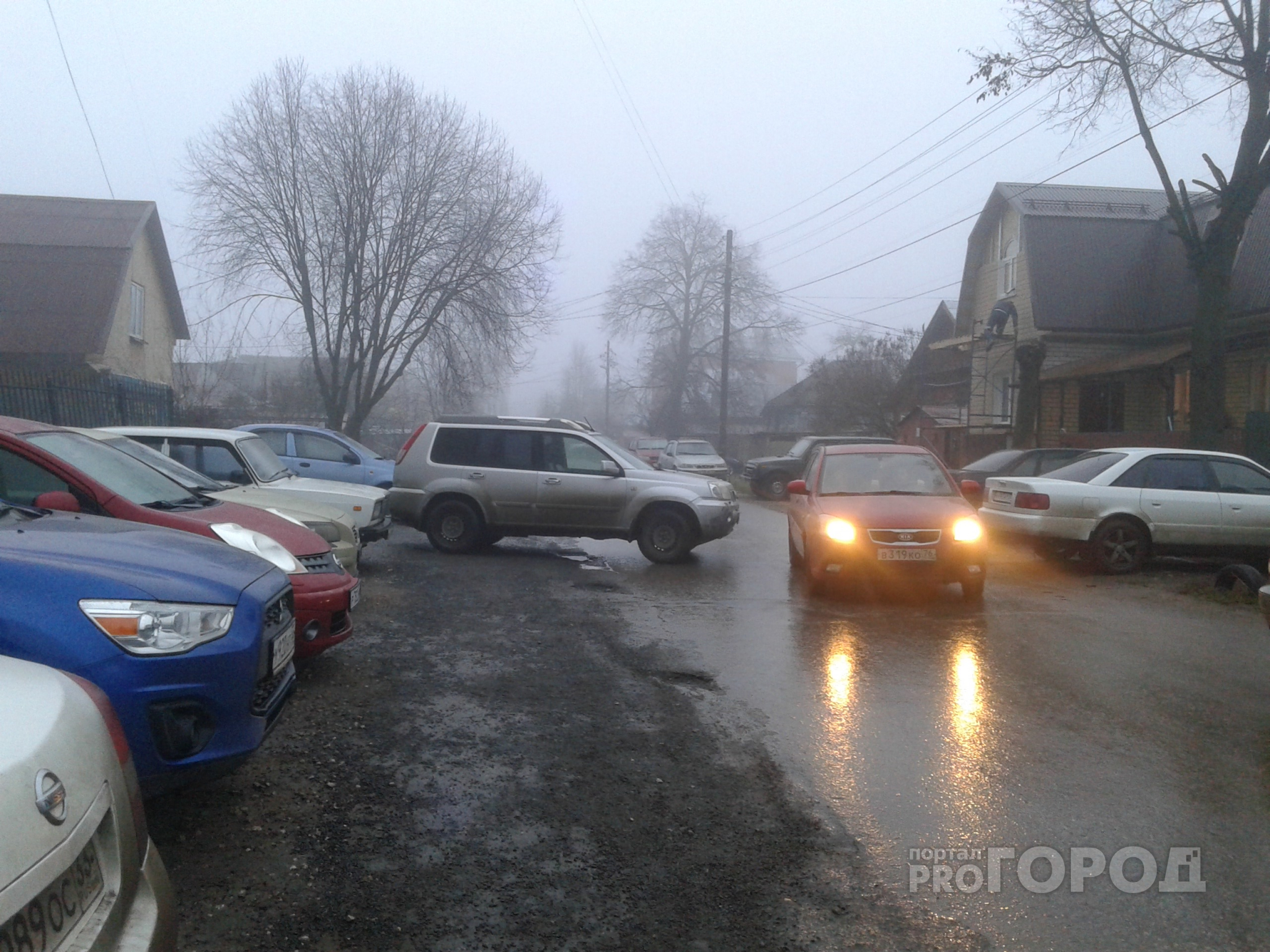 Автомобиль-призрак появился на улице Василисина во Владимире