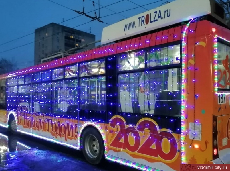 Стал известен график движения городского транспорта в новогоднюю ночь