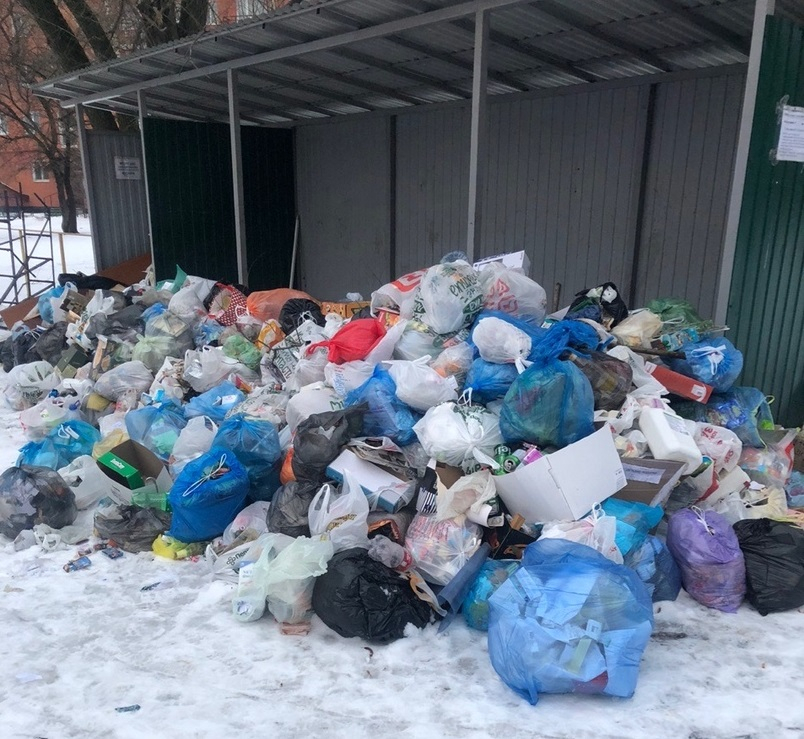 Во Владимире растут мусорные свалки