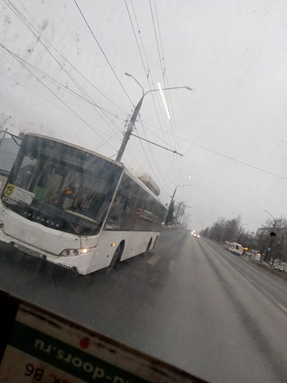 Во Владимире опять загорелся пассажирский автобус