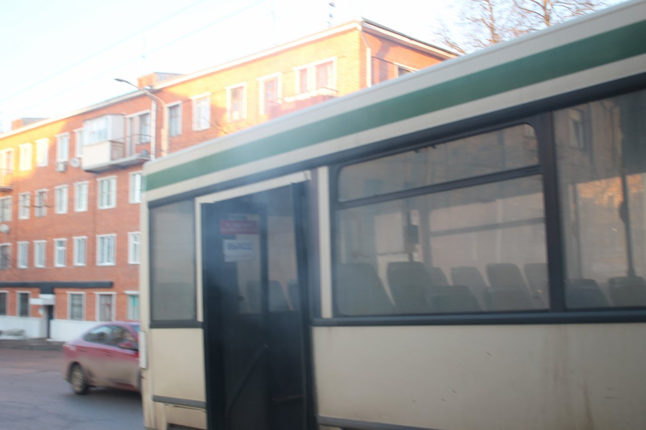 Во Владимире во время движения задымился очередной автобус
