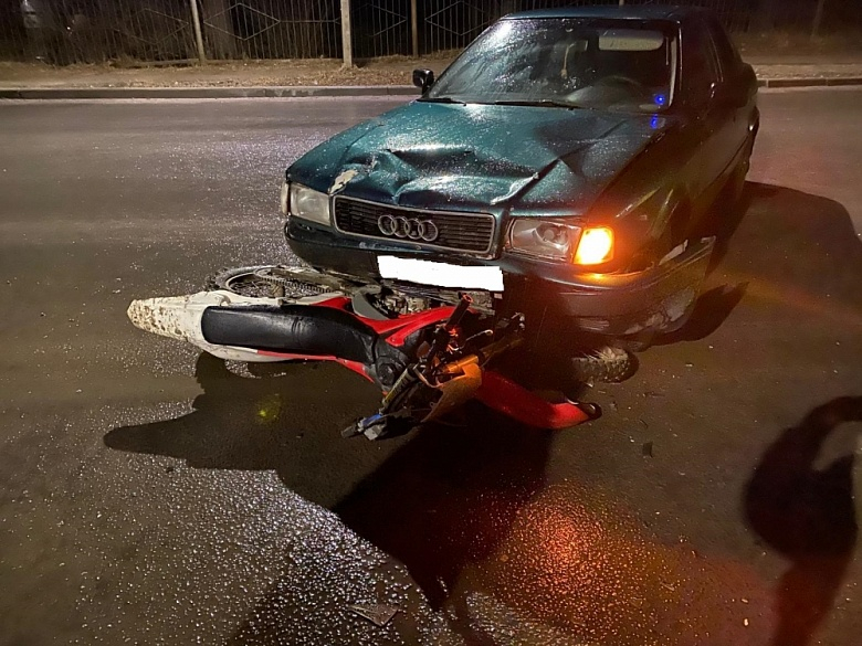 В Коврове пьяный водитель сбил мотоциклиста