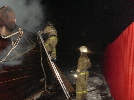 В Петушинском районе из-за вспыхнувшего обогревателя сгорел мужчина