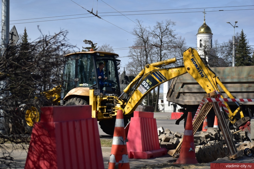 Во Владимире начался большой дорожный ремонт. Список улиц