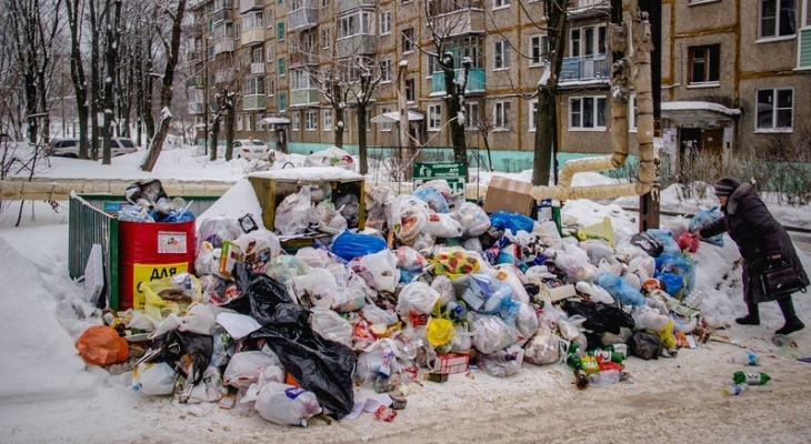 Горожане: "Во Владимире уже несколько дней не вывозят мусор!"