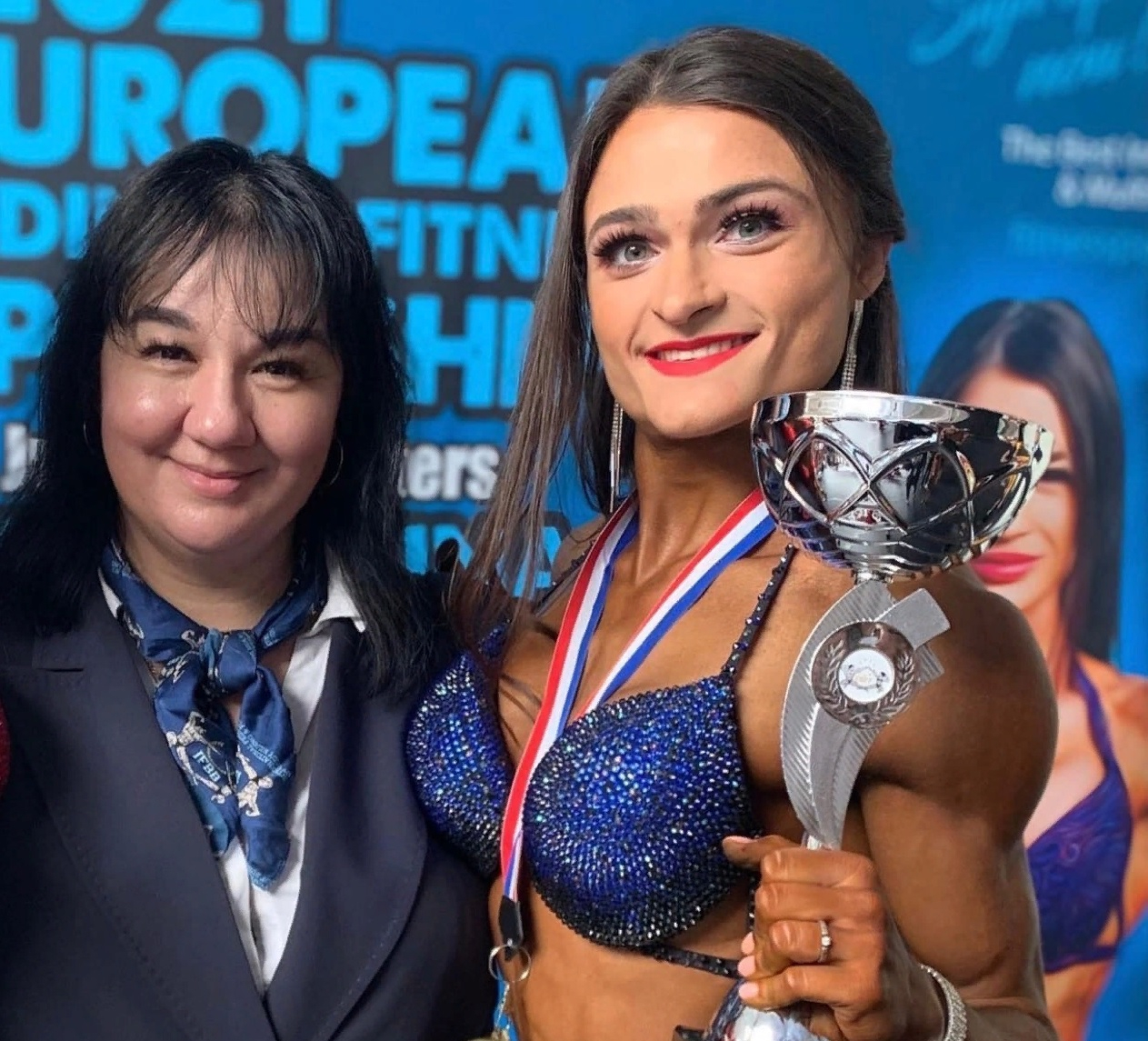 Культуристка из Владимира Надежда Афанасьева победила в Чемпионате Европы