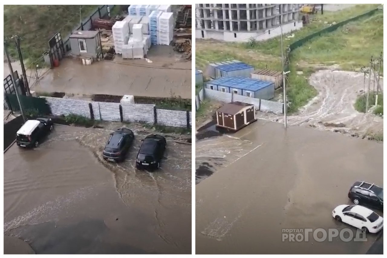Потоп в новом районе: «Эта улица, как корыто, куда стекается вся вода»