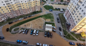 Из-за прорыва труб две уличных дороги во Владимире залил селевой поток