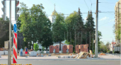  Подрядчик, нарушивший сроки ремонта Площади Победы, будет наказан