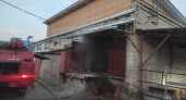 Во Владимирской области на заводе по производству дверей произошел пожар