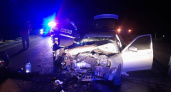 Ночью в Суздальском районе столкнулись легковушка и грузовик: есть пострадавшие