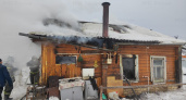 В городе Александров Владимирской области сгорел частный дом