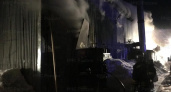 Крупный пожар произошел в котельной в Суздальском районе