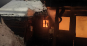 Во Владимирской области опять сгорела баня