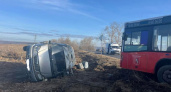 В Суздальском районе в ДТП с рейсовым автобусом пострадали три человека 