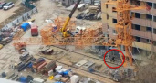 Во Владимире на строительстве жилищного комплекса рухнула крановая конструкция