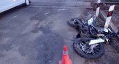 В Ковровском районе мотоцикл влетел в локомотив 