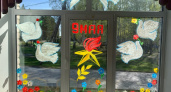 Во Владимирской области проходит всероссийская акция "Окна Победы"