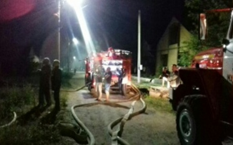 На пожаре в Якиманской слободе обнаружено тело мужчины
