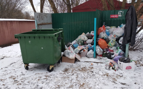 Жители Владимира продолжают высказывать недовольство уборкой мусора