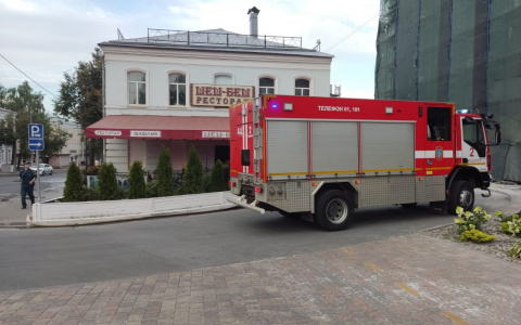 Во Владимире горел популярный у горожан ресторан