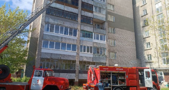 Во Владимире загорелась многоэтажка на проспекте Строителей 